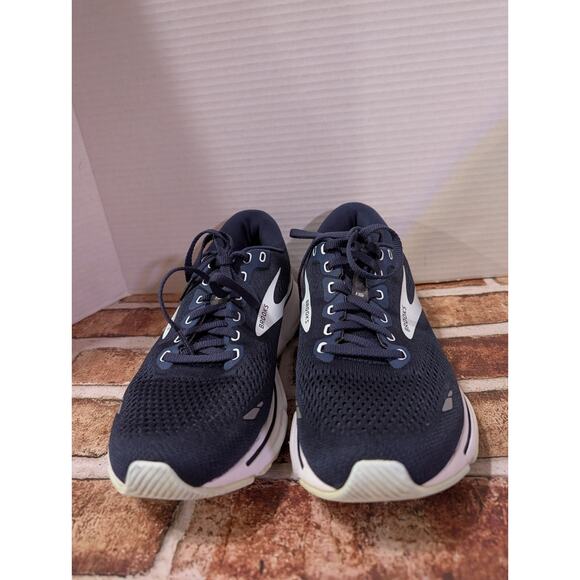 Brooks Ghost 15 Womens 9.5 Blue Athletic Running Shoes Sneakers 1203801B450 GUC - Picture 3 of 10